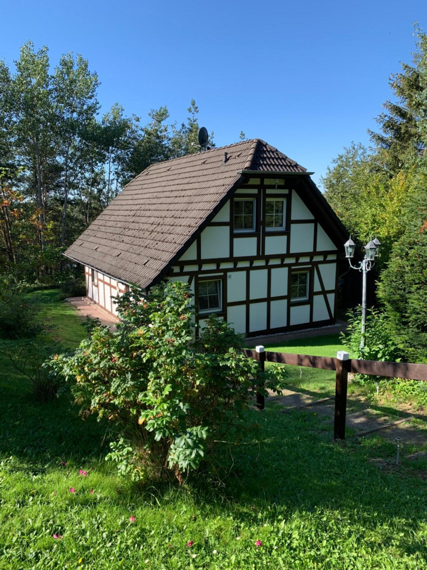 Die Kleine Ferienvilla Am Edersee Франкенау Екстер'єр фото